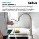Смеситель для кухни Kraus KPF-2821SFACB - изображение 7