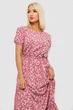Платье женское с принтом софт пудровый 257R8070-2 AGER L-XL - изображение 2