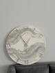 Часы Настенные Из Эпоксидной Смолы Ручной Работы С Камнями Серый Декор Для Дома 30 См (393274) - изображение 1