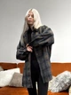 Сорочка Жіноча Синьо Коричнева В Клітинку Оверсайз Базова one size (369251) - зображення 1