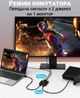 Двонаправлений світч з 2-ма DisplayPort роз'ємами OEM DPS01, активний розгалужувач + комутатор відеосигналу Bi-Direction Switch, 8К - зображення 8