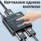 8K HDMI Світч + Розгалужувач двосторонній Bi-Direction Switch на 2 канали Addap HVS-11 | 2в1: перемикач + комутатор - зображення 5
