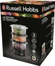 Пароварка Russell Hobbs Kitchen Collection 400Вт, чаша-2.3/3.3л, резервуар для води -0.5л, механічне (00108817) - изображение 6