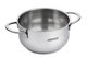 Каструля Ardesto Black Mars зі скляною кришкою нержавіюча сталь 4,3л 22см AR0743S чорна (00107429) - зображення 3