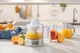 Соковитискач Gorenje цитрус-прес 30Вт, чаша-0.8л, пластик/метал, білий (00110192) - изображение 2