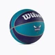 М'яч баскетбольний Wilson NBA TEAM Tribute CHAR HORNETS 7 Синій (WTB1300XBCHA 7) - изображение 3