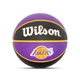 М'яч баскетбольний в подарунковій коробці + насос Wilson NBA TEAM TIEDYE BSKT LA LAKERS SI size 7 (WZ4007803XP) - изображение 4