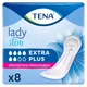 TENA Lady Slim Extra Plus прокладки урологічні 8 шт (7322541451473) - зображення 1