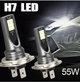 LED лампы H7 12 SMD 3030 6000 K для фар и противотуманных фар комплект 2 шт - изображение 8