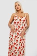 Сарафан женский с принтом молочный 257R352 AGER XXXL-4XL - изображение 2