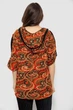 Блузка женская с принтом красный 230R1501 AGER XL-XXL - изображение 4