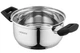 Каструля Ardesto Gemini Piemonte зі скляною кришкою нержавіюча сталь 2л 18см AR3520G (00107452) - изображение 2