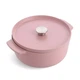 Каструля KitchenAid чавунна 5,2 л 26 см CC007431-001 суха троянда (00128321) - зображення 1