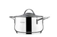 Каструля Ardesto Black Mars зі скляною кришкою нержавіюча сталь 1,8л 16см AR0718S чорна (00107427) - изображение 2