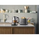 Електрочайник Electrolux 1.7л, Strix, скло, заварник, підтримка температури, чорний (00109423) - изображение 3