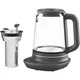 Електрочайник Electrolux 1.7л, Strix, скло, заварник, підтримка температури, чорний (00109423) - изображение 8