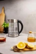 Електрочайник Gorenje 1.7л, 2,200 Вт, strix контроль, скло, нерж (00109483) - изображение 11