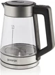 Електрочайник Gorenje 1.7л, 2,200 Вт, скло, нерж (00109487) - зображення 2