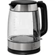Електрочайник Electrolux 1.7л, Strix, скло, сріблясто-чорний (00109421) - зображення 1