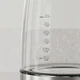 Електрочайник Electrolux 1.7л, Strix, скло, сріблясто-чорний (00109421) - зображення 4