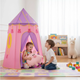 Детская игровая палатка TOPA Домик Замок Розовый 110 х 150 см AND 221 - изображение 8