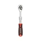 Тріскатка телескопічна INTERTOOL 1/4" 72 зуби (ET-8004) - зображення 3