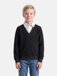 Подростковый свитшот-обманка для мальчика Smile Time Scholar OX26-13-3 164 см Черный с белым в крапинку (st_2000000190426) - изображение 1
