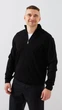 Джемпер однотонный мужской GENUA G01205-0001 XL Черный shop (2000999472152) - изображение 1