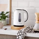 Електрочайник Russell Hobbs My Breakfast 1.7л, пластик, біло-чорний (00109393) - изображение 7