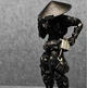 Коллекционная шарнирная фигурка Snake Eyes Super Black Warrior 22 см – механический ниндзя с набором оружия и аксессуаров, экшн-игрушка - изображение 2