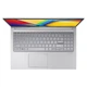 Ноутбук ASUS 15.6 Vivobook 15 X1504MA-BQ131W FHD IPS/Intel 7-350U/16GB/1TB/UMA/W11/Silver (90NB17I2-M00550) - изображение 4