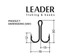 Двійник Leader SHORT DOUBLE №1 (4 hooks) - изображение 2