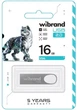 Флеш накопичувач USB 16Gb Wibrand Irbis, Silver, USB 2.0 (WI2.0/IR16U3S) - зображення 2