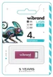 Флеш накопитель USB 4Gb Wibrand Chameleon, Pink, USB 2.0 (WI2.0/CH4U6P) - изображение 2