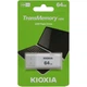 Флеш накопитель USB 64Gb Kioxia TransMemory U202, White, USB 2.0 (LU202W064GG4) - изображение 3