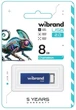 Флеш накопитель USB 8Gb Wibrand Chameleon, Blue, USB 2.0 (WI2.0/CH8U6U) - изображение 2
