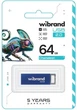 Флеш накопичувач USB 64Gb Wibrand Chameleon, Blue, USB 2.0 (WI2.0/CH64U6U) - зображення 2