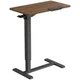 Компьютерный стол приставной OfficePro ODM320DW, Dark Wood/Black - изображение 2