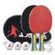 Набор для настольного тенниса Joola Team Master Pro 2 Bats 3 Balls (52001-1) - изображение 1