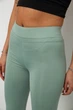 Лосины женские однотонные, цвет оливковый, S, 214R256 - изображение 5