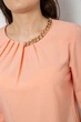 Блуза однотонная, цвет персиковый, M, 230R306 - изображение 5