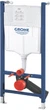 Инсталляция Grohe Rapid SL Solido 38971000 + панель смыва Skate Cosmopolitan 38732000 хром + унитаз подвесной Euro Ceramic 102509SH00 Rimless Tornado с сиденьем Soft Close дюропласт (SET509SH971) - изображение 3