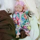 Пупс функциональный реалистичный с аксессуарами 42 см, смеется/плачет/засыпает/реагирует на голос QM 240019 A (i7-184122) - изображение 2