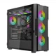 Корпус Noua Smash S1 Black / Mid-Tower / 4x120mm ARGB / Glass / без БЖ / Чорний (101919421) - зображення 1