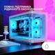 Корпус Mars Gaming MC-FUSIONM White / Micro-ATX / Изогнутое стекло / без БП / Белый (101917546) - изображение 2
