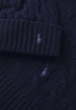Мужская шапка с шарфом Polo Ralph Lauren синего цвета артикул 870981 - изображение 6