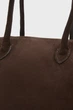 Жіноча темно-коричнева сумка замшева Luxurious PRPY OS PRSSUA002W - зображення 2