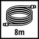 Спіральний шланг Einhell 8 м 4139420 (4006825411744)   - зображення 4