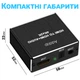 Цифровой HDMI аудио экстрактор, преобразователь звука с HDMI на 3,5 мм miniJack и SPDIF систему Addap HAE02, 4K - изображение 2
