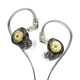 Навушники KZ EDX PRO Black. Внутрішньоканальні Ігрові Із Прозорим Корпусом. In-Ear Monitor навушники для Hi-Fi звуку високої роздільної здатності (No Micro) - зображення 1